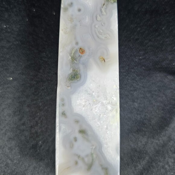 Green Moss Agate tower - Picture 4 of 8